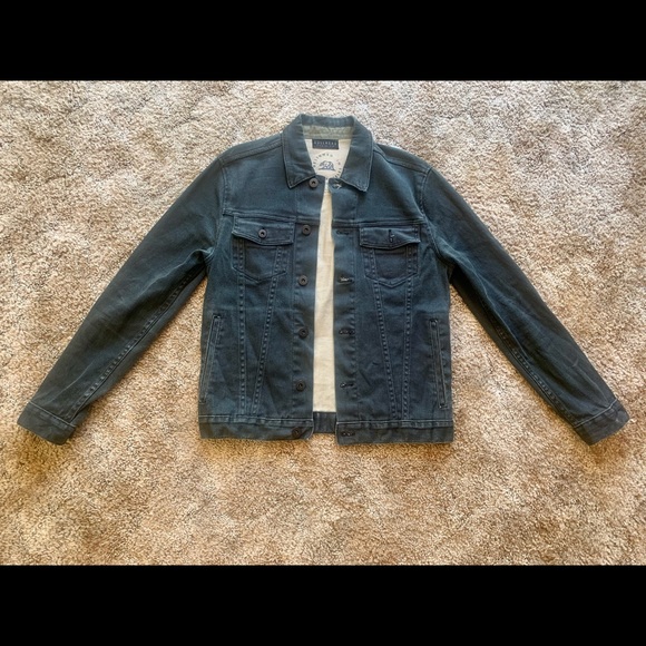 Pacsun Bullhead Black Denim Trucker Jacket - Small - Picture 1 of 8